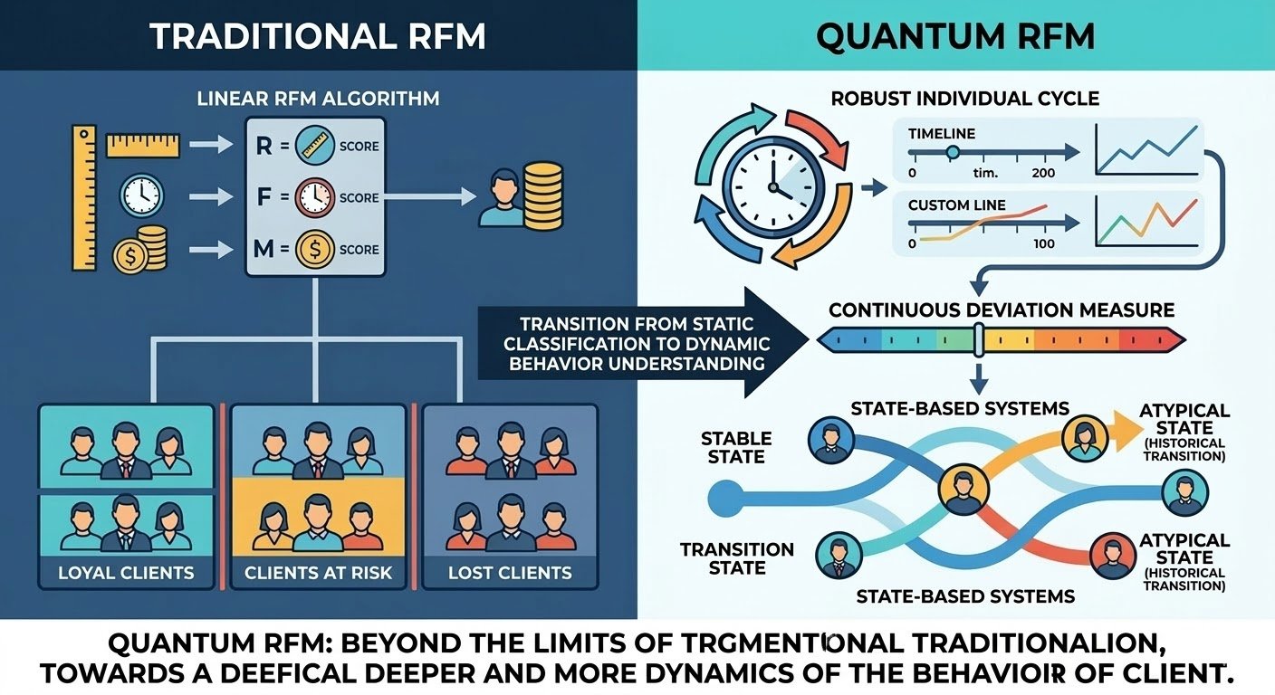 The limits of traditional RFM segmentation and an interpretive framework that treats the customer as a dynamic system, not a static object to be classified.